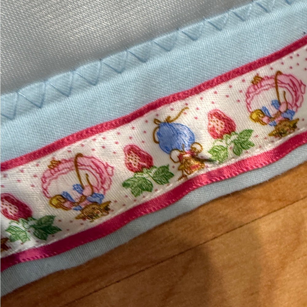 Precious Moments Pig & Skunk homemade quilted baby blanket - Picture 14 of 16